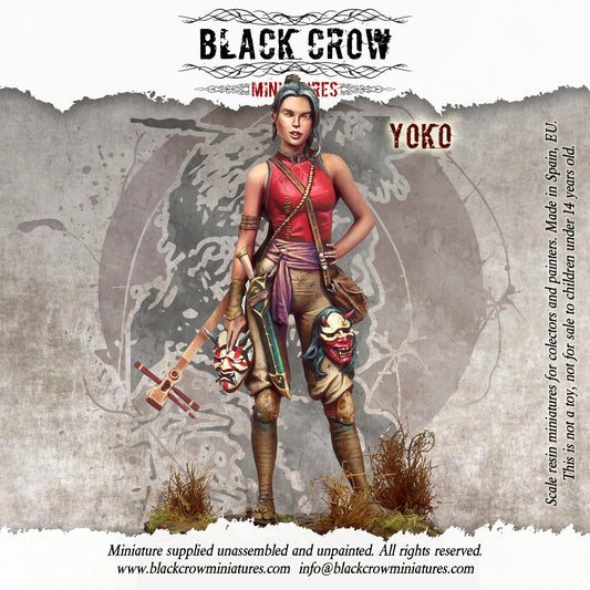 Black Crow Miniatures YOKO 75mm