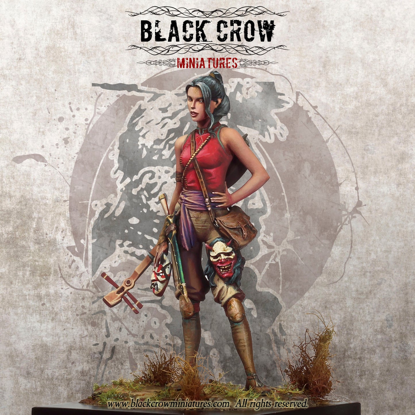 Black Crow Miniatures YOKO 75mm