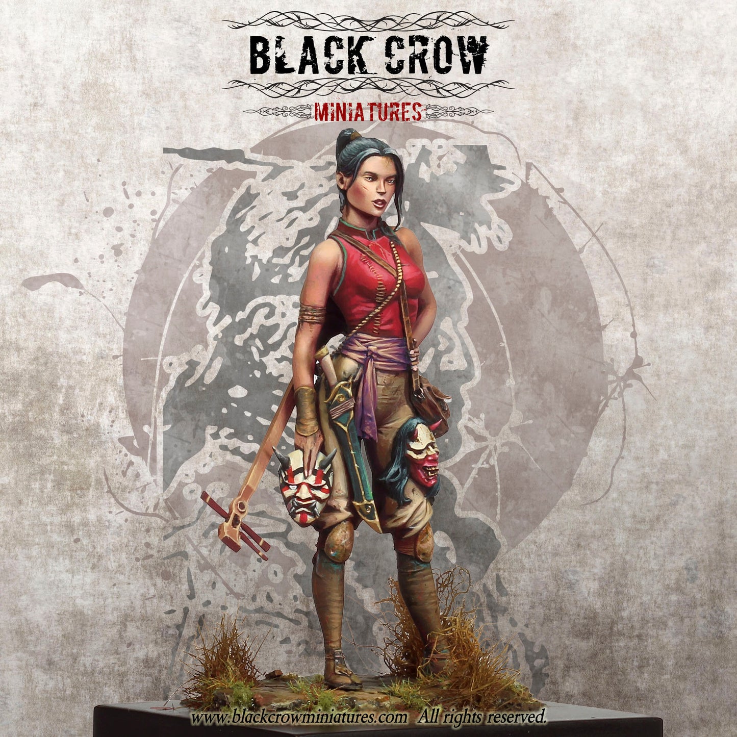 Black Crow Miniatures YOKO 75mm