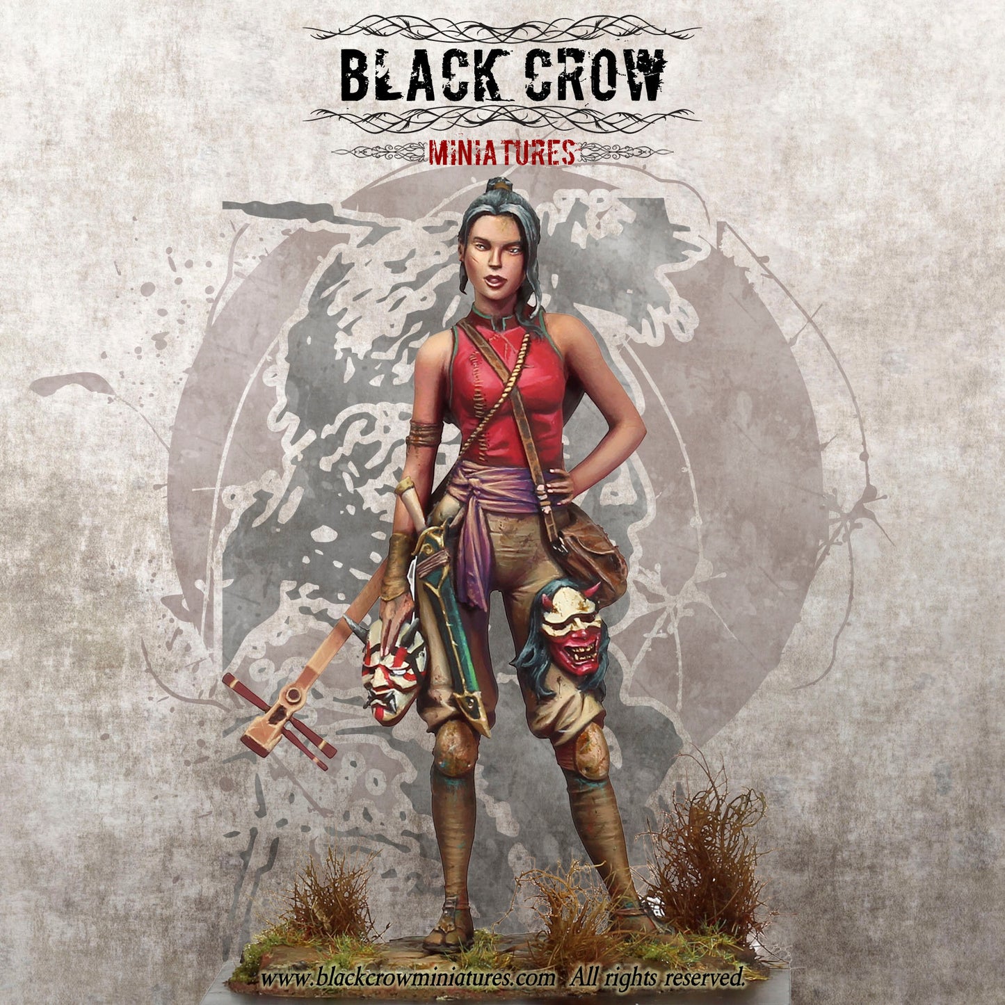Black Crow Miniatures YOKO 75mm