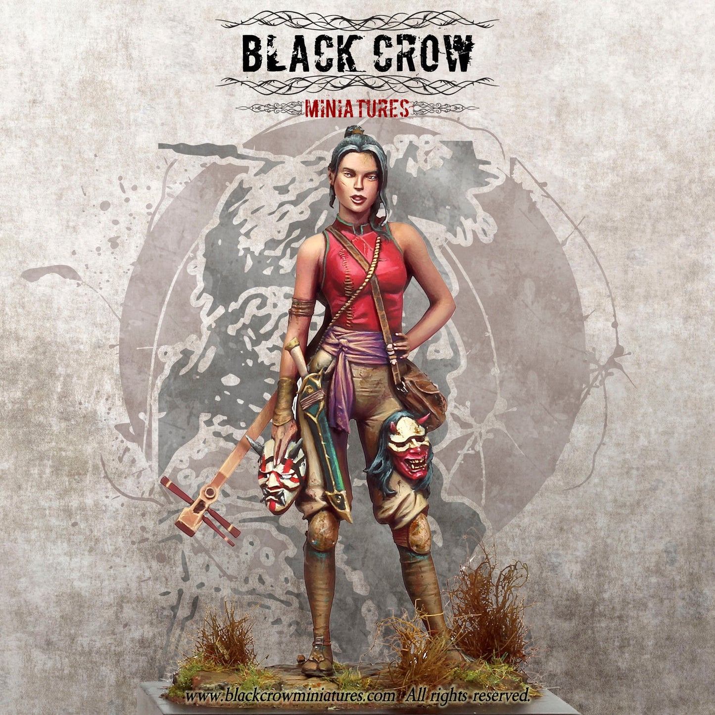 Black Crow Miniatures YOKO 75mm