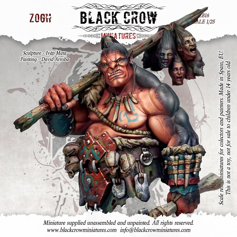 Black Crow Miniatures ZOGH Bust 1/25