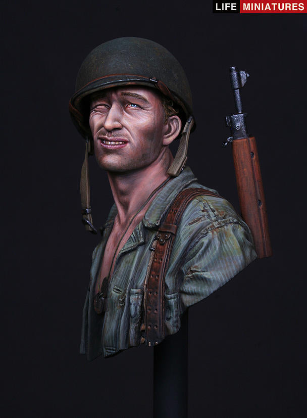 Life miniatures USMC 1st Division, Guadalcanal 1942 BUST