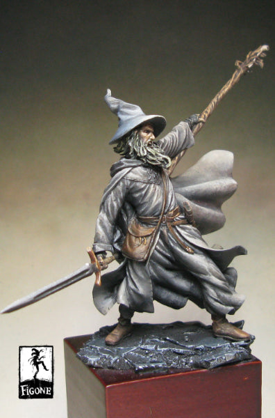 Figone Miniatures Grey Mage 62mm