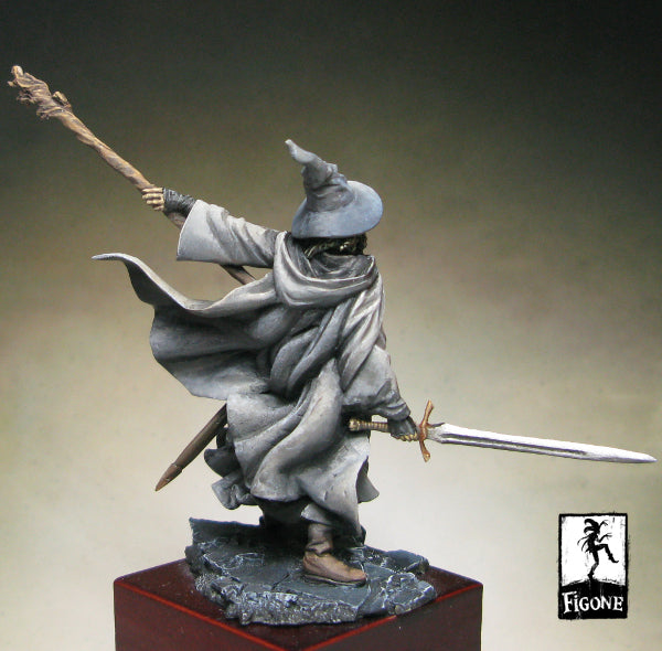 Figone Miniatures Grey Mage 62mm